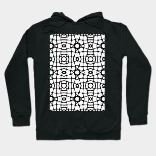 Monochrome Kaleidoscope Hoodie